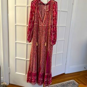 Free People Happy Feelings Midi Dress